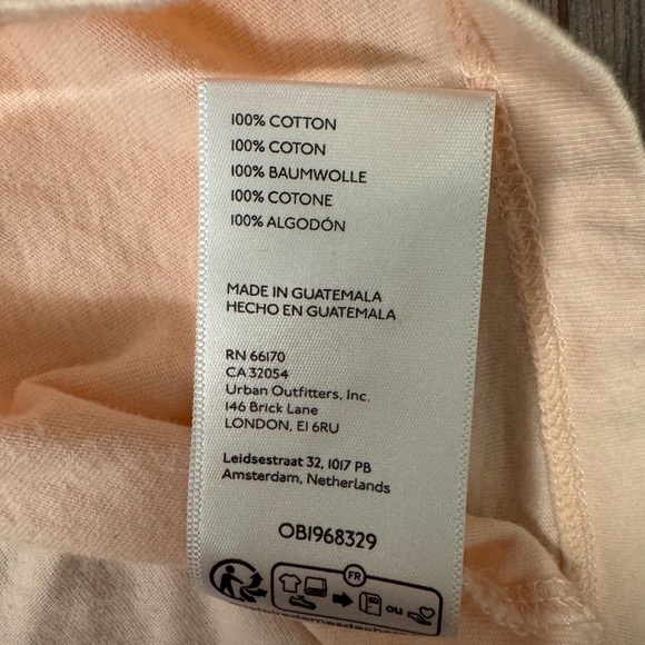 Anthropologie Aperol Spritz Embroidered Graphic Tee | Medium - Picture 6 of 8